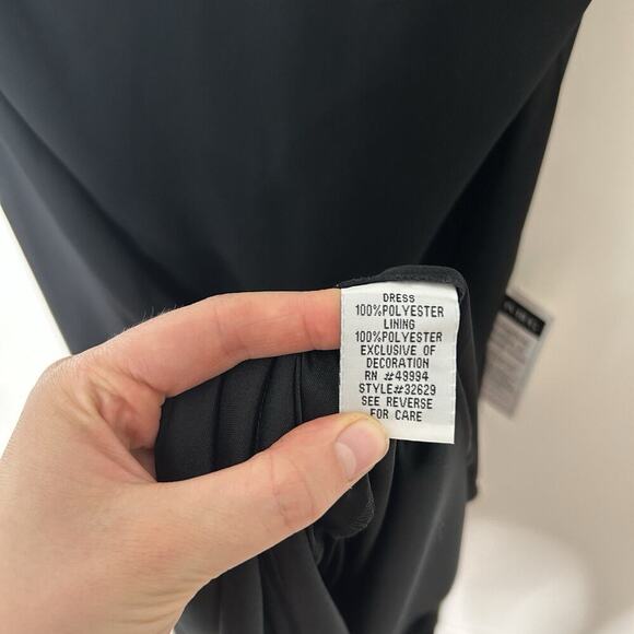 VTG R&M Richards Maxi Dress Womens 20W Fairy Whimsical Tulle Prom Gown Romantic - Picture 6 of 9